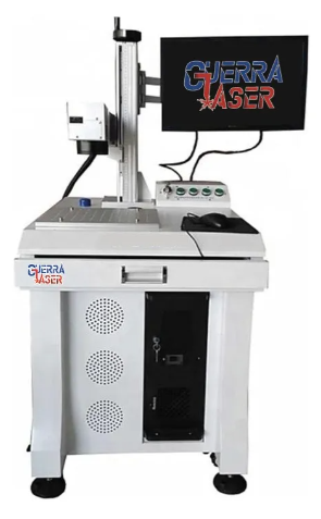 Máquina Fibra Óptica 70w Raycus Grabado En Metal Termos 20cm
